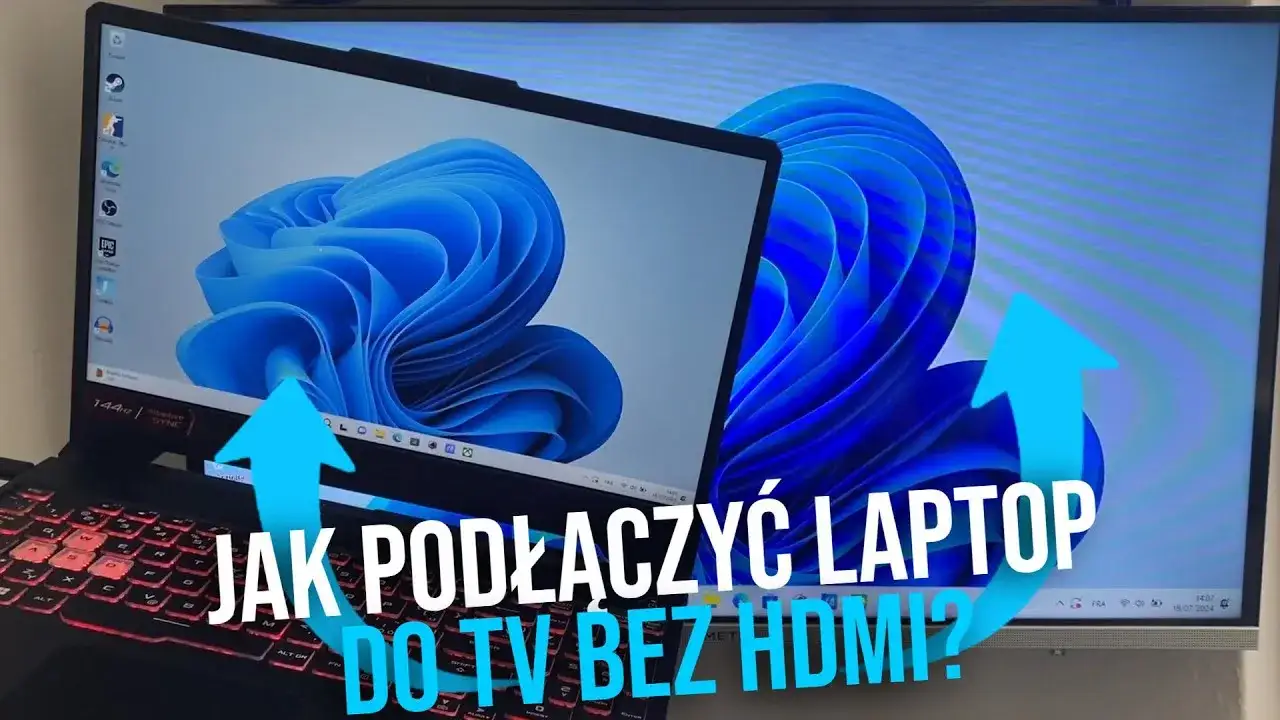 Zdjęcie Jak podłączyć laptopa do telewizora przez Wi-Fi bez problemów
